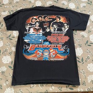 Vintage 2006 The Bamboozle Festival Taking Back Sunday Fall Out Boy T-Shirt S